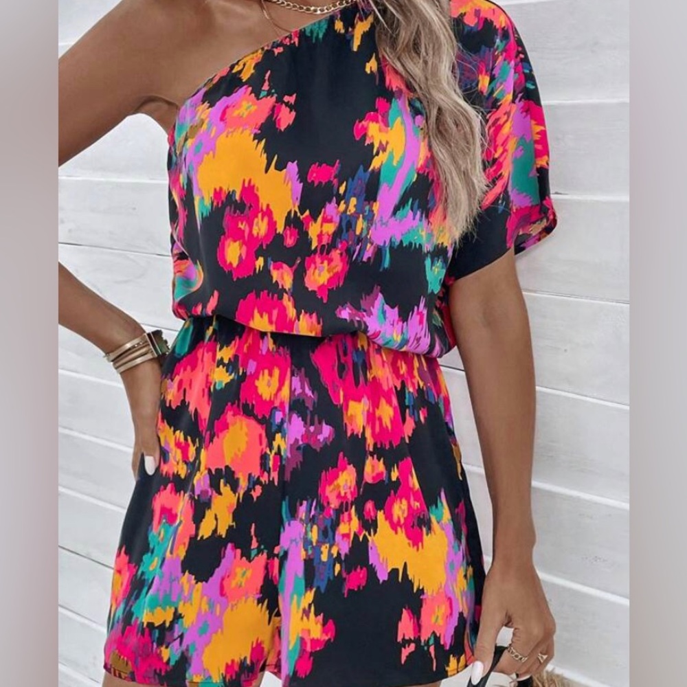 SHEIN multicolor romper